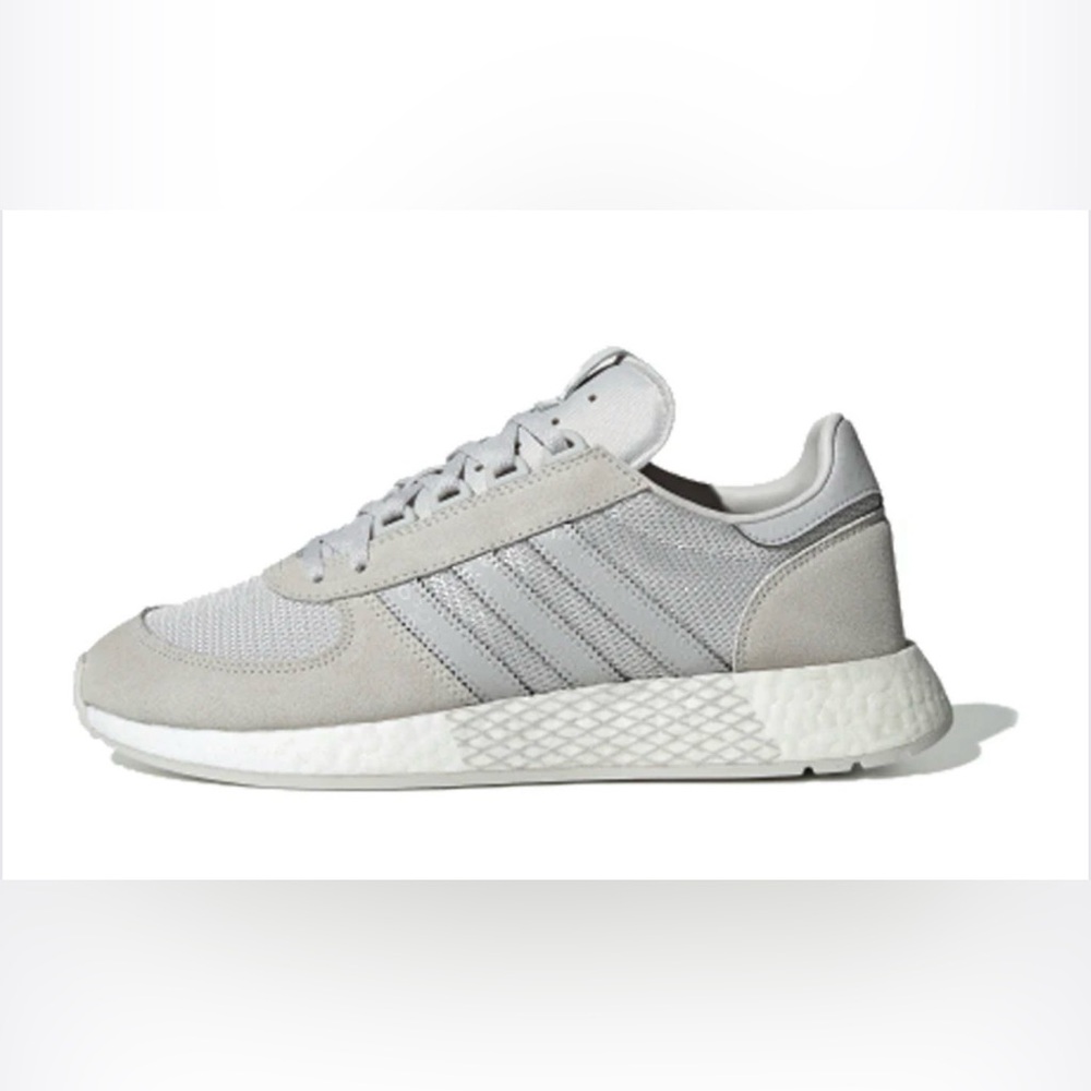 Adidas Marathon Tech Grey One Sneakers - Size Men’s 8 / Women’s 9